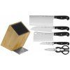 Set de cuțite ASIA SPITZENKLASSE PLUS, set de 6 buc, cu bloc, WMF