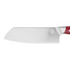 Cuțit Santoku SANDVIK RED NORTHERN SUN 18,5 cm, Dellinger