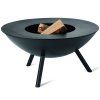 Focar FLAMES 56 cm, negru, Philippi