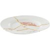 Farfurie KINTSUGI 1 27,5 cm, albă, Seletti
