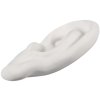Decorațiune pentru casă ureche de porțelan MEMORABILIA MVSEVM, 24,5 cm, alb, Seletti