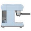 Aparat de cafea semiautomat 50'S STYLE ECF01PBEU, albastru pastel, Smeg
