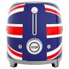 Toaster 50'S STYLE TSF01UJEU, steag britanic, Smeg