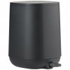 Coș pentru gunoi baie TIME 3 l, negru, plastic, Zone Denmark