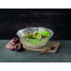 Bol de servit ETHNO 27 cm, transparent, sticlă, Nachtmann