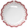 Bol de servit GUIRLANDE 24 cm, roșu, porțelan, Bjørn Wiinblad
