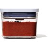 Recipient depozitare pentru bucătărie POP GOOD GRIPS 400 ml, pătrat mic, din plastic, OXO