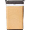 Recipient depozitare pentru bucătărie POP STEEL 4,2 l, pătrat mare, plastic, OXO