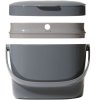 Container pentru deșeuri biologice EASY-CLEAN GOOD GRIPS 6,62 l, gri, plastic, OXO