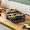 Grătar electric ULTRACOMPACT 600 COMFORT GC306012 2000 W, argintiu, Tefal