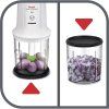 Tocător electric de alimente MULTI MOULINETTE MQ723138, alb, Tefal