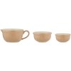 Cupe de măsurat ORIGINAL CANE, set de 3, scorțișoară, ceramică, Mason Cash