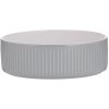 Bol pentru câini LINEAR 13 cm, gri, ceramică, Mason Cash