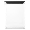 Recipient pentru depozitarea alimentelor TASTY PLUS 5,4 l, gri închis, plastic, Brabantia