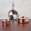 Set de vase pentru gătit OPUS CUPRA, set de 6 buc, cupru, Ruffoni