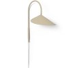 lampă de perete ARUM 26 cm, cașmir, aluminiu, ferm LIVING