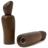 Râșniță pentru sare sau piper PEBBLE 19 cm, maro, lemn, ferm LIVING