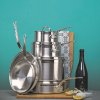 Set de vase pentru gătit PROBOND, set de 6 buc, oțel inoxidabil, Hestan
