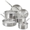 Set de vase pentru gătit PROBOND, set de 6 buc, oțel inoxidabil, Hestan