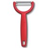 219692 skrabka na zeleninu ypso 16 cm zoubkovane ostri cervena plast victorinox