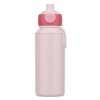 222308 lahev na vodu pro deti campus 400 ml chladna ruzova plast mepal