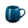 225033 hrnek coupe 320 ml deep teal kamenina le creuset