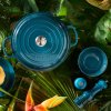 224832 3 kastrol signature 30 cm 3 5 l deep teal litina le creuset