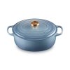 224214 kastrol signature 29 cm 4 7 l ovalny chambray litina le creuset