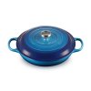 224439 kastrol signature 30 cm 3 5 l azure litina le creuset
