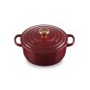 224037 kastrol signature 20 cm 2 4 l garnet litina le creuset