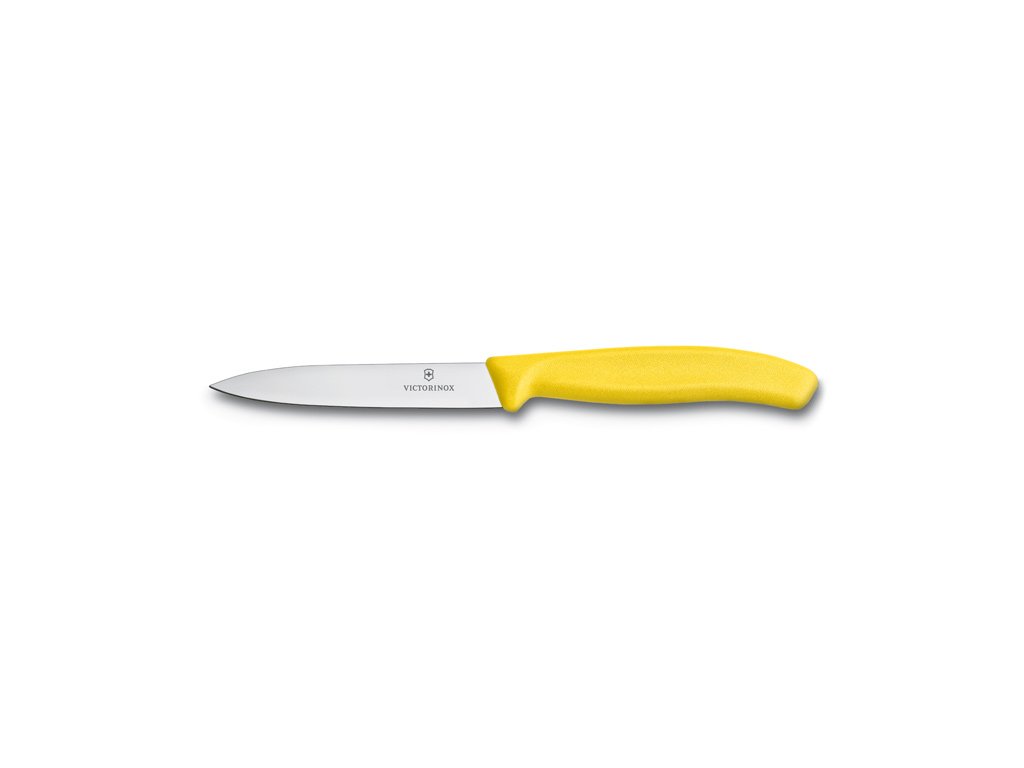 Nož za zelenjavo Victorinox 10 cm rumene barve