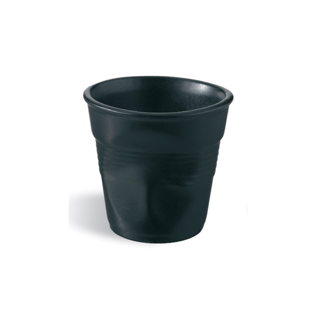 Lonček FROISSÉS, 180 ml, satenasto črna, porcelan, REVOL