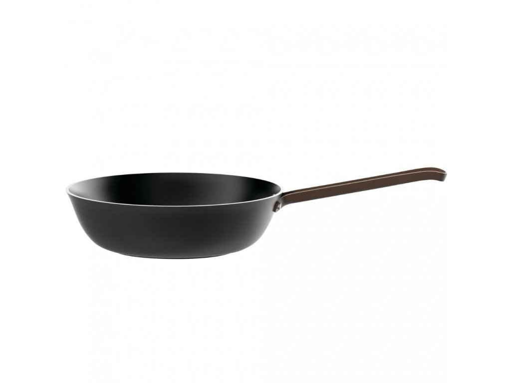 Ponev za praženje EDO, 28 cm, črna, Alessi