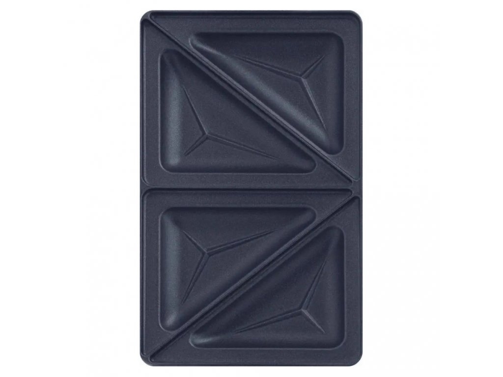 Trikotna plošča za sendviče SNACK COLLECTION XA800212, set 2 kosov, Tefal