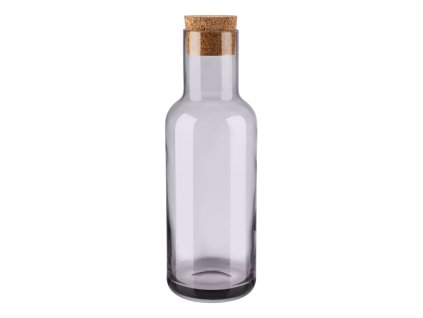 Karafa za vodo FUUM, 1 l, s pokrovom, rjava, steklo, Blomus