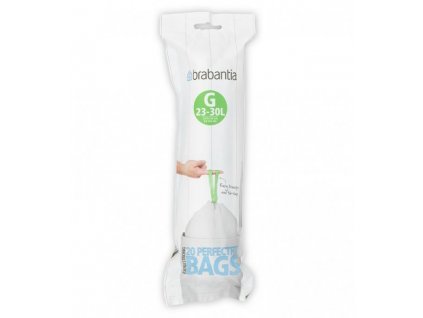 Vreče za smeti G PERFECTFIT, 23-30 l, 20 kosov, Brabantia