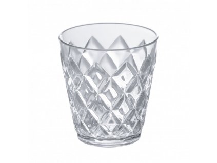 Kozarec za vodo CRYSTAL, 250 ml, kristalno čist, Koziol