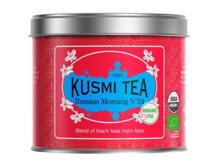 Črni čaj MORNING N°24, 100 g čajnih listov v pločevinki, Kusmi Tea