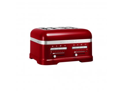 Toaster ARTISAN, 4 rezine, metalik rdeča barva, KitchenAid