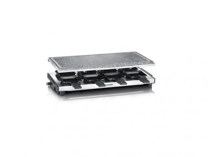 Raclette žar RG 2374, 1500 W, 8 mini posodic, iz nerjavečega jekla, Severin