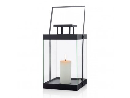 Laterna za sveče FINCA M, 36,5 cm, črna, Blomus