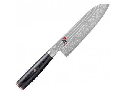 Japonski nož SANTOKU 5000FCD, 18 cm, Miyabi