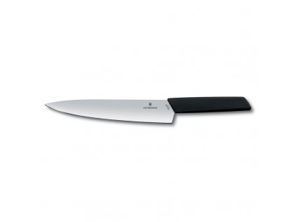 Kuharski nož SWISS MODERN, 22 cm, črne barve, Victorinox
