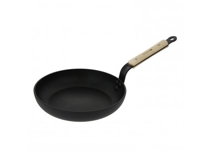 Ponev z nelepljivim premazom CHOCK B BOIS, 20 cm, lesen ročaj, de Buyer