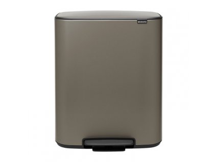 Koš za smeti s pedalom BO, 60 l, platina, Brabantia