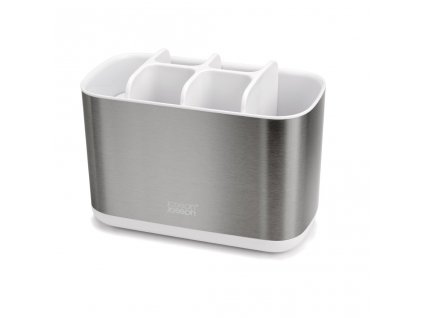 Lonček za zobne ščetke EASYSTORE 70531, srebrna, Joseph Joseph
