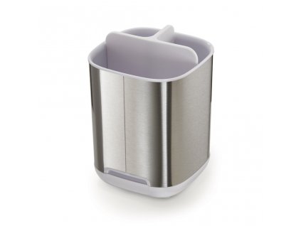 Lonček za zobne ščetke EASYSTORE 70530, srebrna, Joseph Joseph