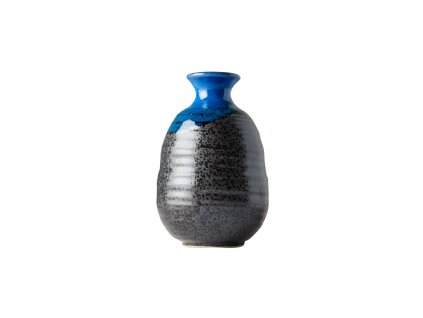 Steklenica sakeja MIJ 300 ml črna in modra