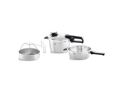 Ekonom lonec VITAQUICK PREMIUM, set 2 kosov, 4,5 l in 2,5 l, Fissler