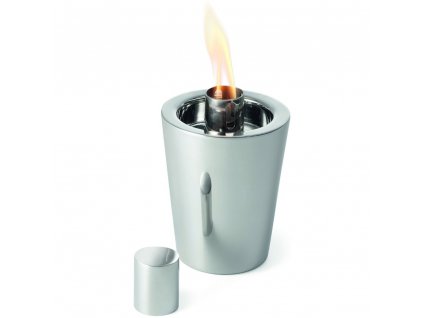 Oljna svetilka TARCIA, 12 cm, srebrna, Philippi